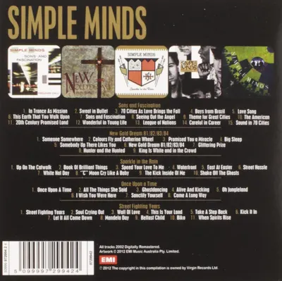 Simple Minds - 5 Album Set