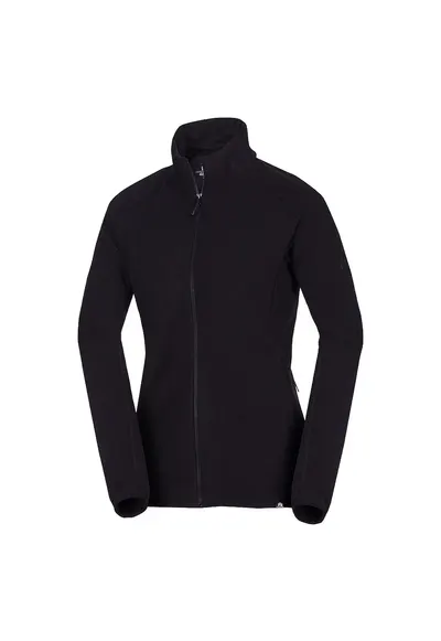 Women's Polartec® fleece sweatshirt SIROKA - Negru