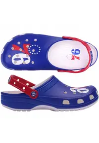 Saboti barbati - PHILADELPHIA 76ERS - Material talpa Croslite - Material inetrior Cauciuc - Albastru - Albastru