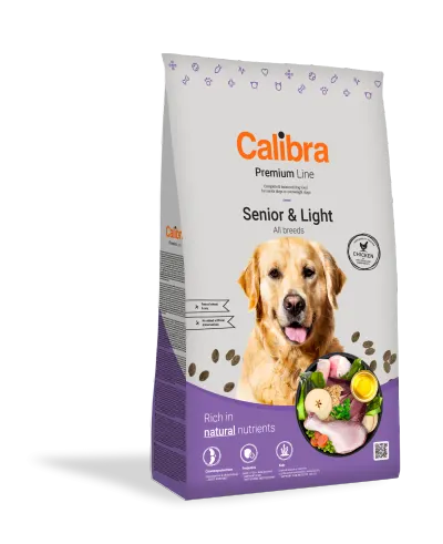 Calibra Dog Premium Line Senior & Light, 12 kg