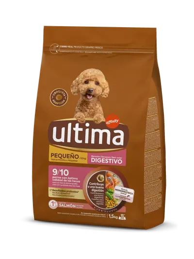 Hrana uscata caini, Ultima Dog, Mini Adult Sensitive Somon, 1.5 kg