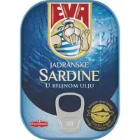 Conserva de sardine in ulei vegetal Eva 100g Engros