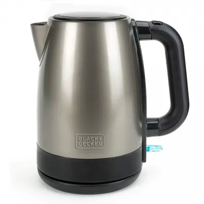 Fierbator de apa din inox BXKE2201E Black Decker S9580040B, 2200 W, 1.7 litri