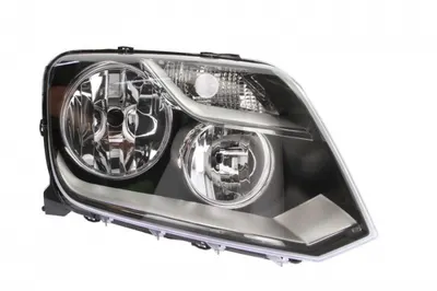 Far Dreapta (H1 H7, manual, fara motoras, culoare insert: negru) potrivit VW AMAROK