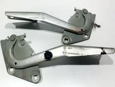 Set balamale capota fata culoare grey titanium 654000003R Renault Megane 3 facelift (2012-2016)