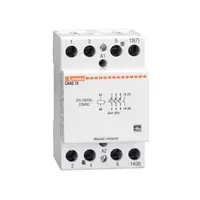 Contactor modular pentru iluminat, 40A AC1, 220…230VAC (3NO+1NC)