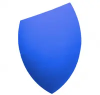 Burete Profesional Lacrima pentru Machiaj, Perfect Blending Cut Teardrop, Blue