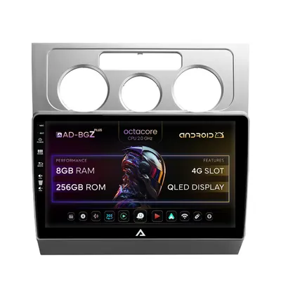 Navigatie Volkswagen Touran (2003-2010), Android, Z-Octacore 8GB RAM + 256GB ROM, 10.1 INCH - AD-BGZ10008+AD-BGRKIT054