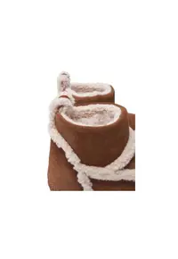 Ghete dama 304362620 - Piele naturala - Maro - Maro