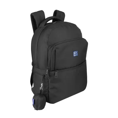Rucsac 23l, 42x30x15cm, compartiment laptop, husa ploaie inclusa, Oxford B-Ready, negru