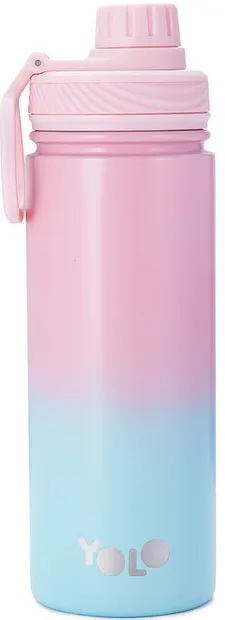 Sticlă termică YOLO - Gradient Pink, 500 ml