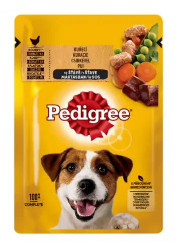 Pedigree Plic Pui in Sos 100 g