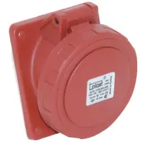 Priza MAMA incastrate panou inclinate grad de protectie IP67 230 V 3 Poli 16 A