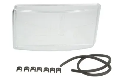 Sticla far Stanga (cu garnituri, cu garnitura si agrafe) potrivit SCANIA 4 05.95-04.08