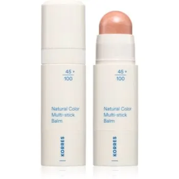 Korres Natural Color Multi-Stick Balm fard multifuncțional, pentru buze și obraz