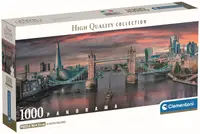 Puzzle panoramic Clementoni din 1000 piese - Peste râul Tamisa