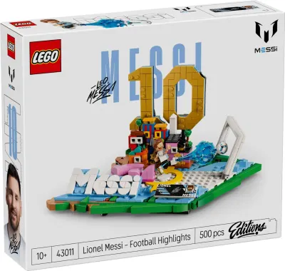 LEGO® Editions - Lionel Messi - Momente importante din fotbal (43011)
