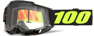 Ochelari atv cross 100% Accuri 2 Fairbanks, lentila clara