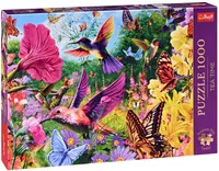 Puzzle Trefl din 1000 de piese - Grădina cu colibri