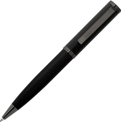 Pix Hugo Boss Herringbone - negru