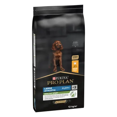 Hrana uscata pentru caini Pro Plan Large Athletic Puppy, Pui 12kg