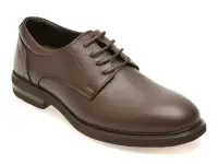 Pantofi eleganti OTTER maro, E1801, din piele naturala