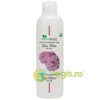 Lapte Demachiant Bio cu 2 Trandafiri Rosa Rugosa si Muscosa 250ml