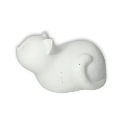 Veioză pentru copii albă Cat – Brandani