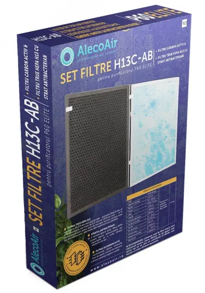 Set filtre HEPA cu strat antibacterian si Carbon Activ pentru P60 ELITE