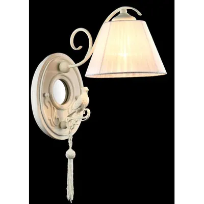 Aplica Elegant Cella,1 x E14, 230V, D.39 cm,H.18 cm,Alb