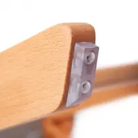Scaun de masa pentru copii multifunctional Kidnort Drommer Grey, pliabil, din lemn, transformabil, cu sezut reglabil pe 11 nivele de inaltime, picioare antiderapante, cu pernuta inclusa, capacitate maxim admisa 75 kg