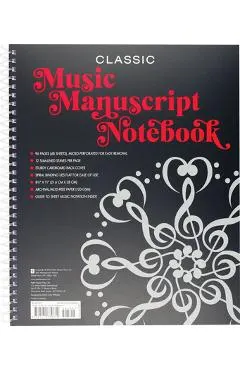 Music Manuscript Notebook (Classic) -