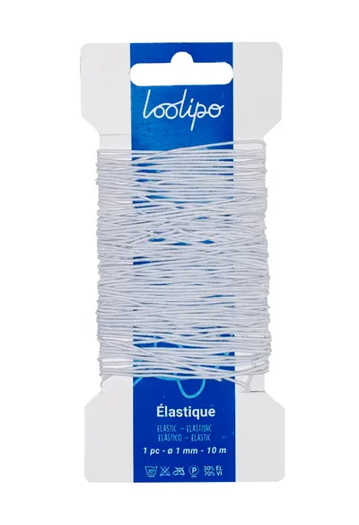 Fir elastic alb, 10 m