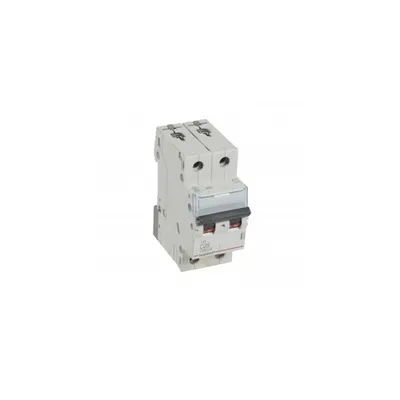 Siguranta automata MCB TX³ 6000 - 2P - 230/400 V~ - 25 A - C curba - prong/pentruk type supply busbars