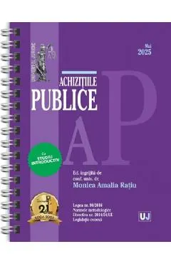 Achizitiile publice: Mai 2025 Ed.Spiralata