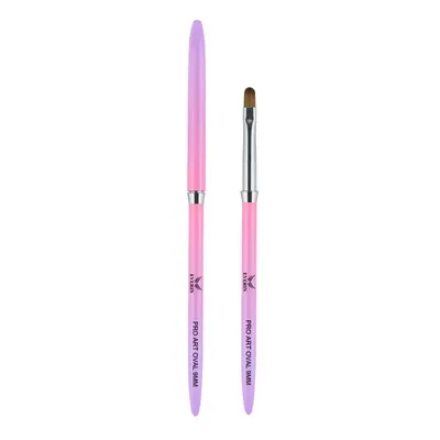 Pensula Pro Art Oval 9mm Purple Pink Everin - PAE-23