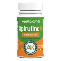 Betisoare din Alge Bio, cu Spirulina K, 40 g, Apuliakundi