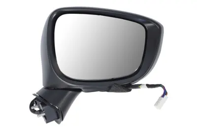 Oglinda laterala dreapta electric, convex, grund, rabatare electrica, semnalizator potrivit MAZDA CX-3 05.15-12.21