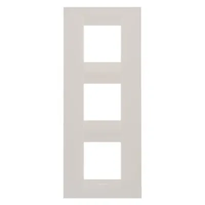 Placa ornament CProiector HORUS GEO International - IN TECHNOPOLYMER - 2+2+2 modul VERTICAL - IVORY - CProiector HORUS