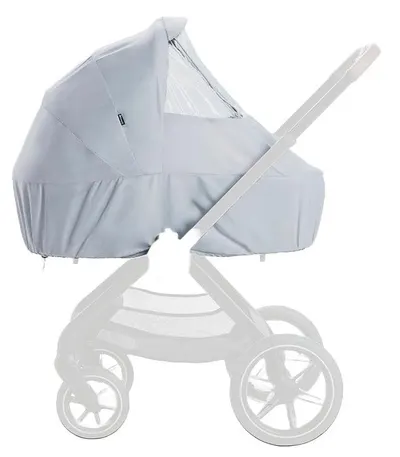 Pelerină de ploaie pentru cărucior 2 în 1 Hauck - Walk N Care, gri