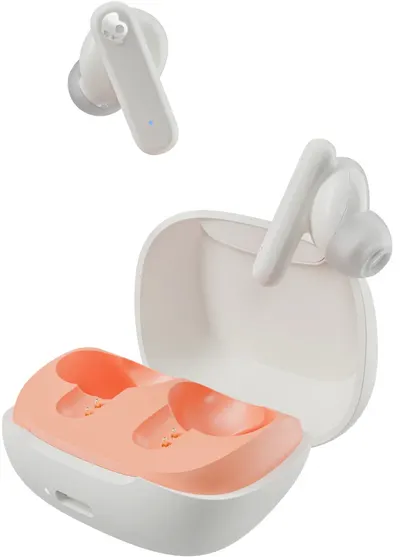 Căști wireless Skullcandy - Smokin' Buds, TWS, albe
