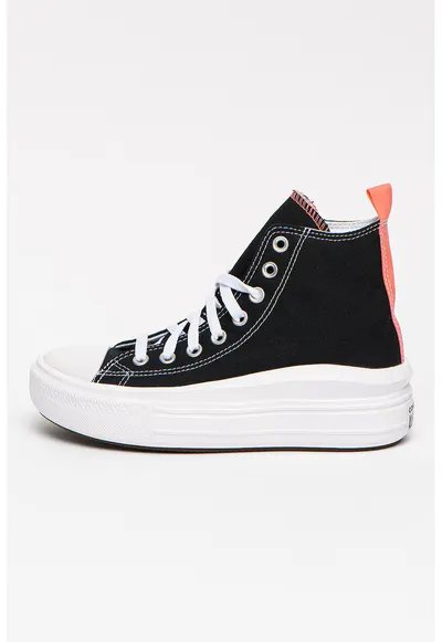 Tenisi inalti Chuck Taylor All Star Move - Negru