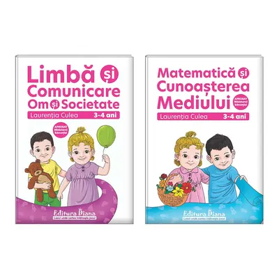 Set 2 cărți, grupa mică 3-4 ani, ediția 2023-2024