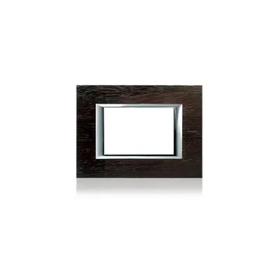 Placa Ornament 2 Module Lemn Wenge Bticino Axolute