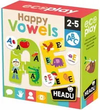 Set de joaca Headu Happy Vowels - Vocale fericite