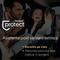 Carucior pentru copii Lionelo Mika Plus Mocha Mousse, sport, cadru din aluminiu, copertina XXL, spatar reglabil, accesorii, pana la 22 kg, EN1888-1