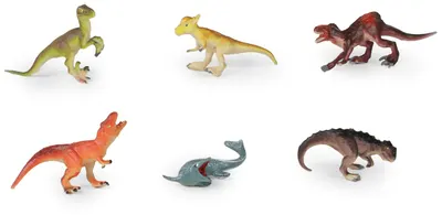 Set de figurine Rappa - Dinozaurii II, 6 buc. , 7-8 cm