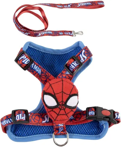 Ham pentru câini Cerda Marvel: Spider-Man - Spider-Man (Mask), mărime XS/S