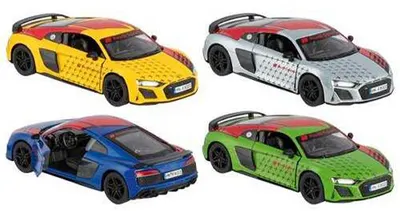 Jucărie pentru copii Goki - Audi R8 Coupé, 1:36, sortiment