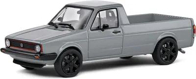 Model de colecție SOLIDO Modern: Mașini - Volkswagen Caddy MKI (Grey) (1982)